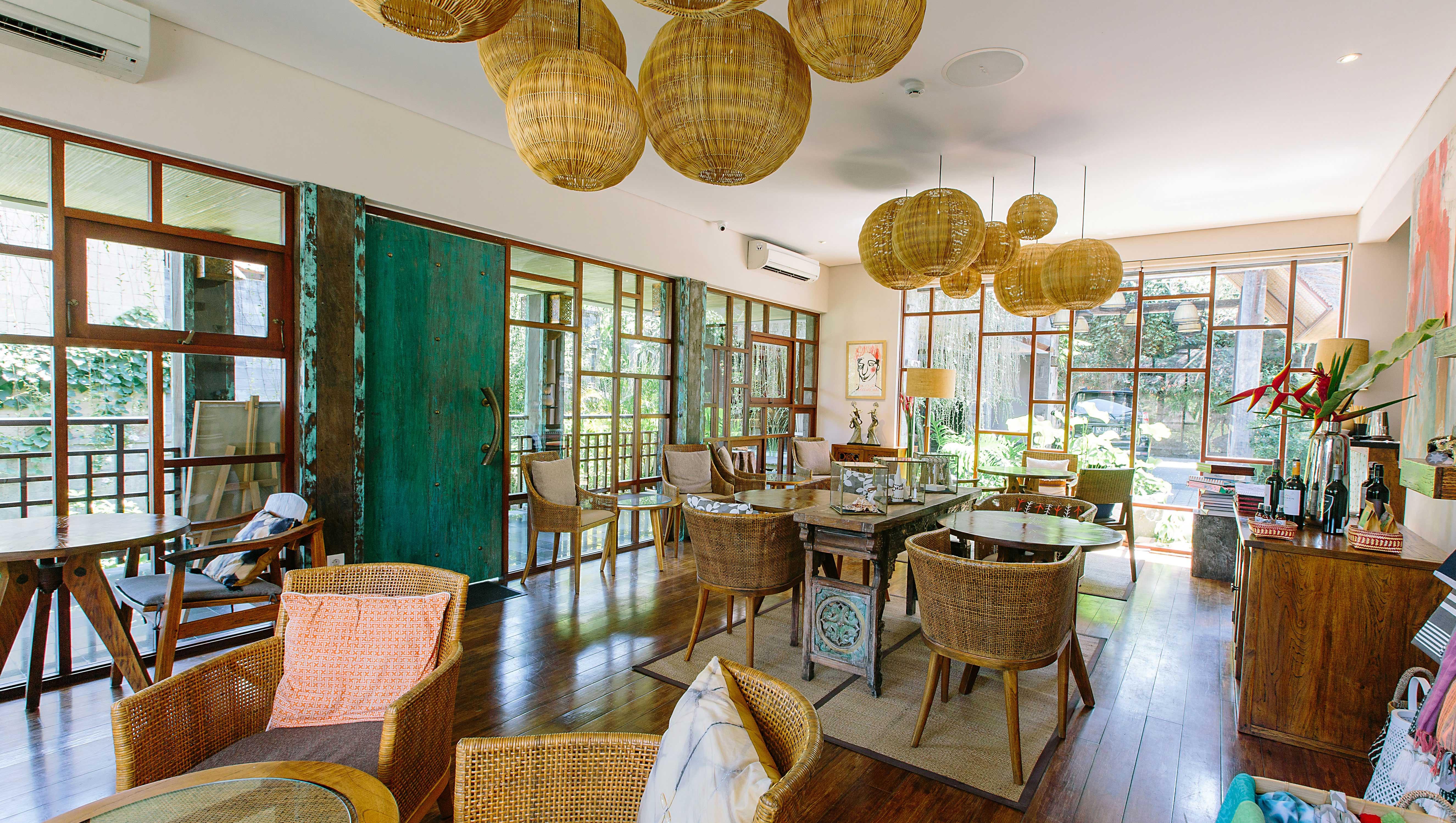 Tejaprana Resort & Spa Ουμπούντ Εξωτερικό φωτογραφία The restaurant at the hotel