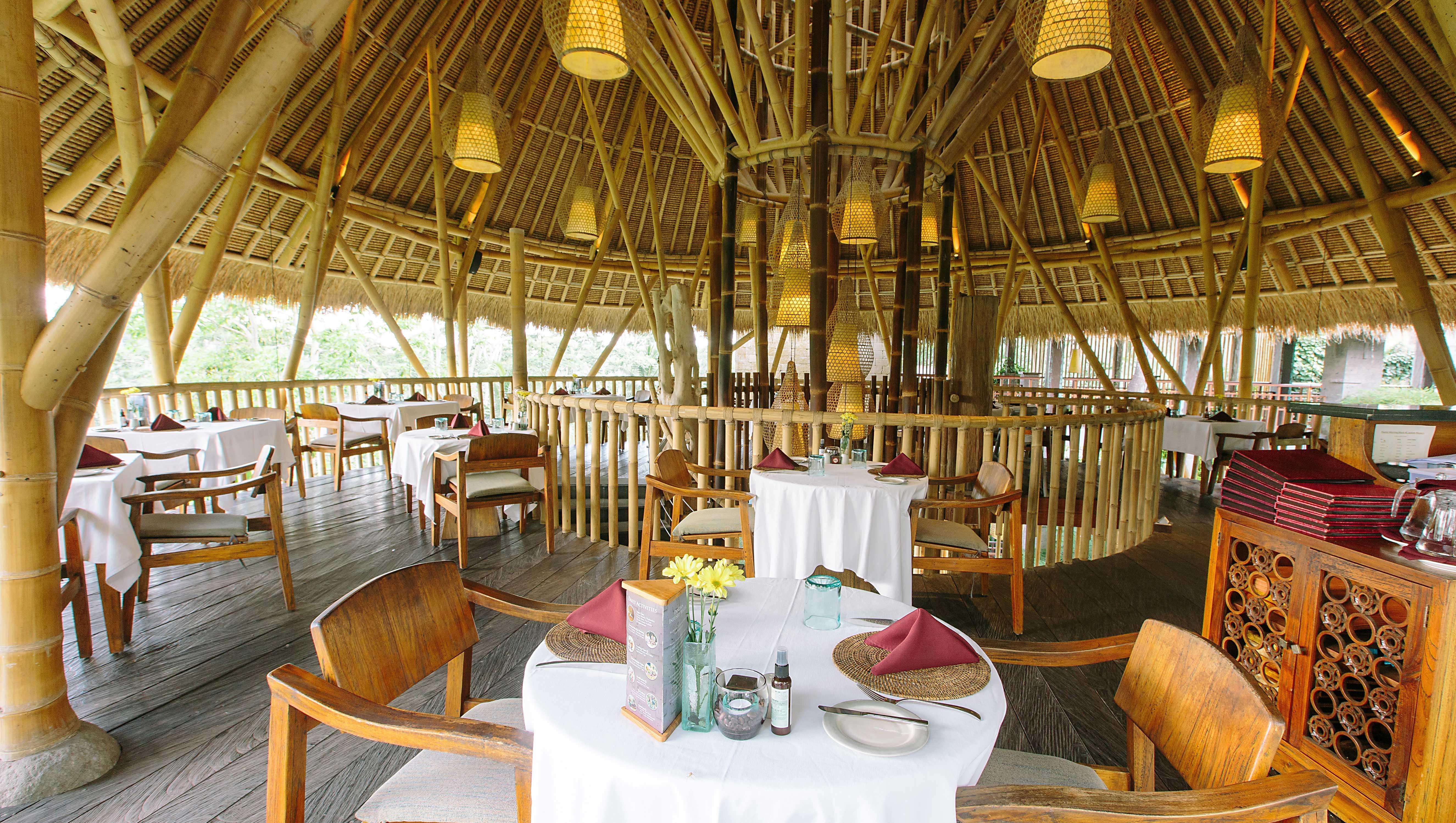 Tejaprana Resort & Spa Ουμπούντ Εξωτερικό φωτογραφία The restaurant at the resort